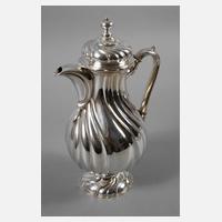 Kaffeekanne Silber111