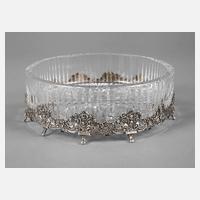 Konfektschale mit Silbermontierung111