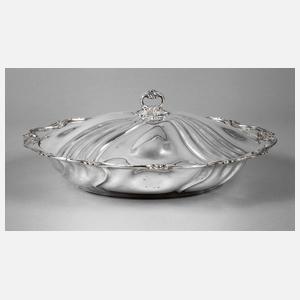 Deckelterrine Silber