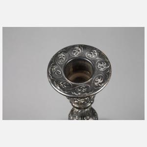 Silberleuchter Neorokoko