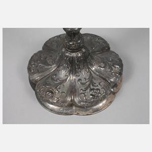 Silberleuchter Neorokoko