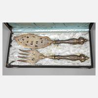 Fischvorlegebesteck Historismus Silber111