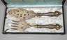 Fischvorlegebesteck Historismus Silber