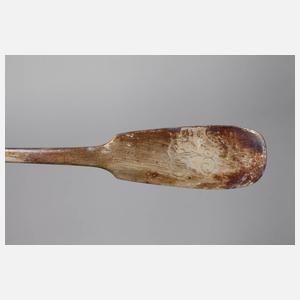 Silber sechs große Speiselöffel