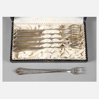 Sechs Muschelgabeln111