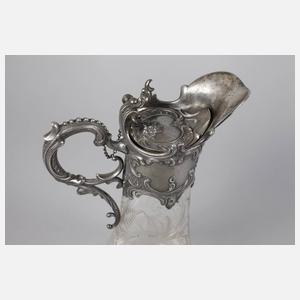 Große Karaffe Historismus