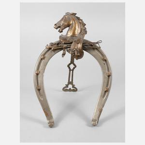 Bilderrahmen mit Pferdekopf