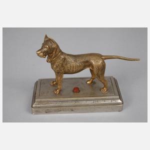 Zwei Hunde als Klingelknöpfe