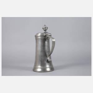 Großer Greizer vogtländischer Zinnkrug