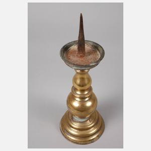 Paar Barockleuchter Messing