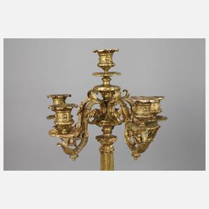 Paar große Girandolen Historismus