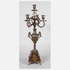 Großer fünfflammiger Kandelaber