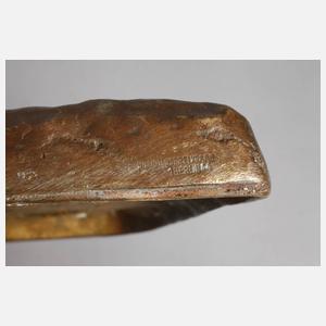 Antikisierendes Bronzerelief