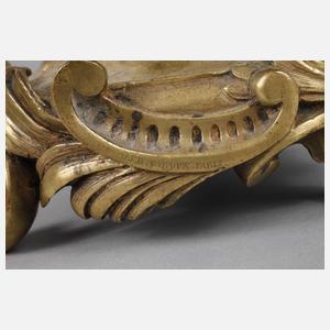 François-Simon-Alphonse Giroux, Paar Figürliche Rokokoleuchter