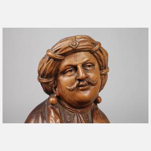 Paar orientalische Büsten