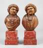 Paar orientalische Büsten