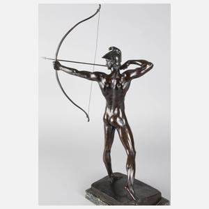 Ernst Moritz Geyger, Bogenschütze