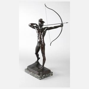 Ernst Moritz Geyger, Bogenschütze