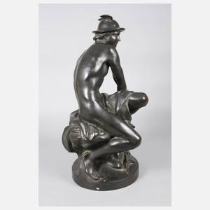 Große Hermes Bronze