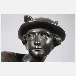 Große Hermes Bronze