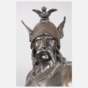 Große Kriegerplastik  Vercingetorix nach Emile Louis Picault