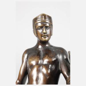 Otto Schmidt-Hofer, stehender Krieger