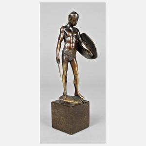 Otto Schmidt-Hofer, stehender Krieger