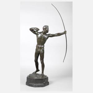 Professor Hermann Hugo Otto Poertzel, Bogenschütze