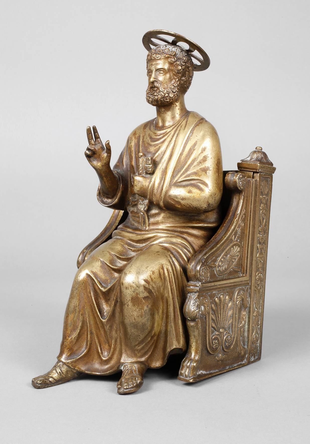 ”Donatio clavis” nach Arnolfo di Cambio