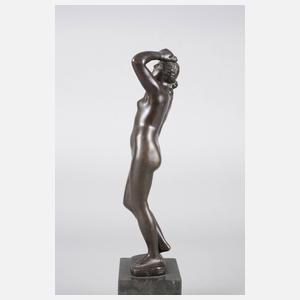 Cardinet?, stehender weiblicher Akt