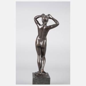 Cardinet?, stehender weiblicher Akt