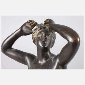 Cardinet?, stehender weiblicher Akt