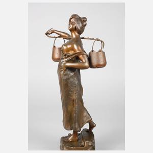 Alphonse Emmanuel de Moncel de Perrin, Wasserträgerin