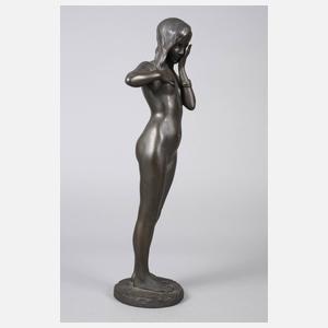 Ferdinad Frick, stehender Mädchenakt