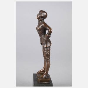 Franz Iffland, junge Pilotin