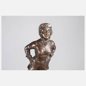 Franz Iffland, junge Pilotin