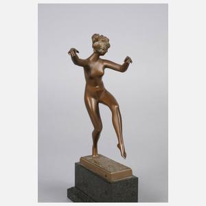 Paul Phillippe attr., tanzender Mädchenakt