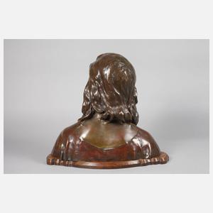 Raoul François Larche, Büste Jesus / Jeanne d'Arc