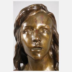 Raoul François Larche, Büste Jesus / Jeanne d'Arc