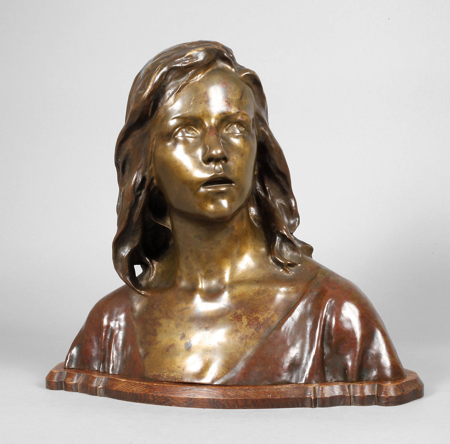 Raoul François Larche, Büste Jesus / Jeanne d'Arc