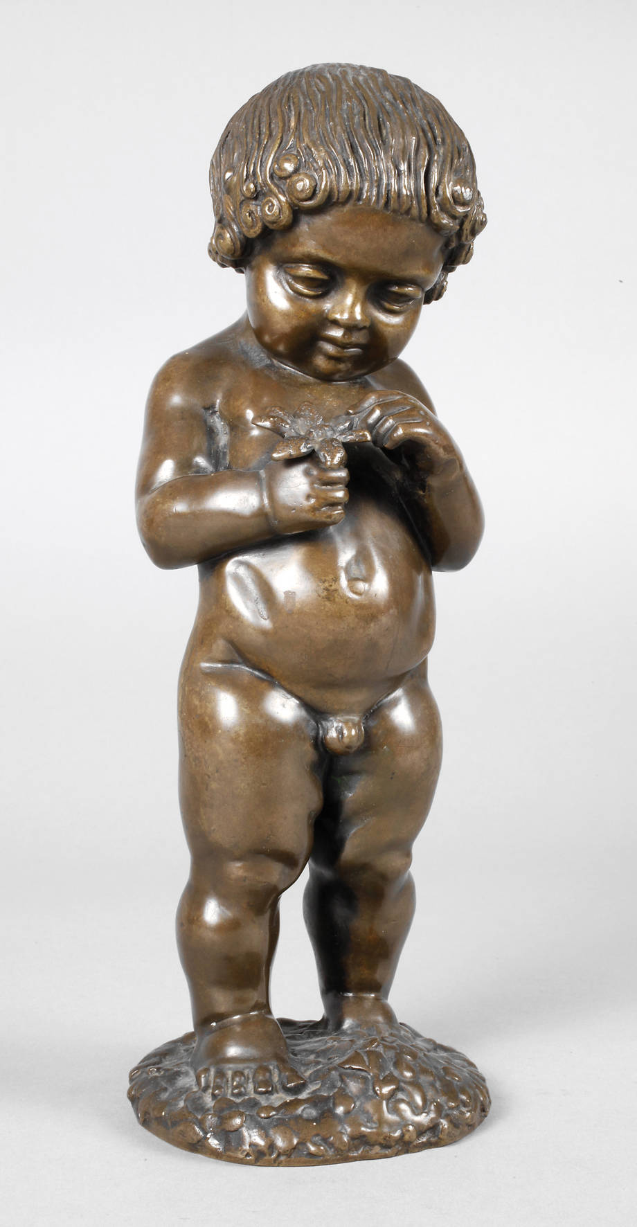 Monogrammist E. W., Putto mit Blüte