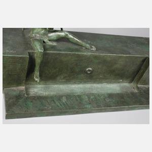 Figürlicher Tischbrunnen Ary-Jean-Léon Bitter