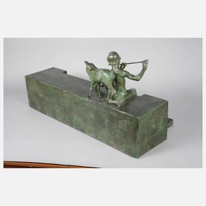 Figürlicher Tischbrunnen Ary-Jean-Léon Bitter