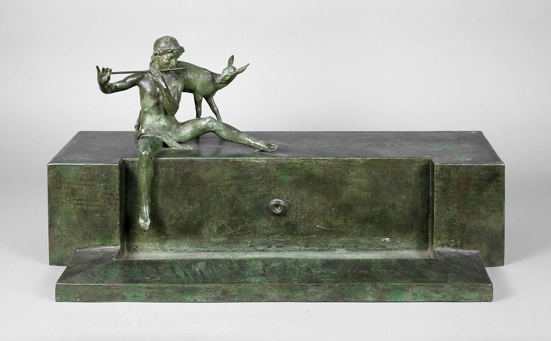 Figürlicher Tischbrunnen Ary-Jean-Léon Bitter