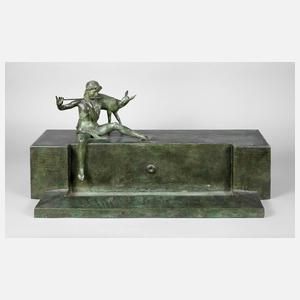 Figürlicher Tischbrunnen Ary-Jean-Léon Bitter