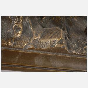 Paul Aichele, Orientale auf bockendem Esel