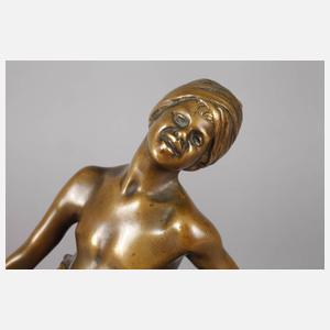 Paul Aichele, Orientale auf bockendem Esel