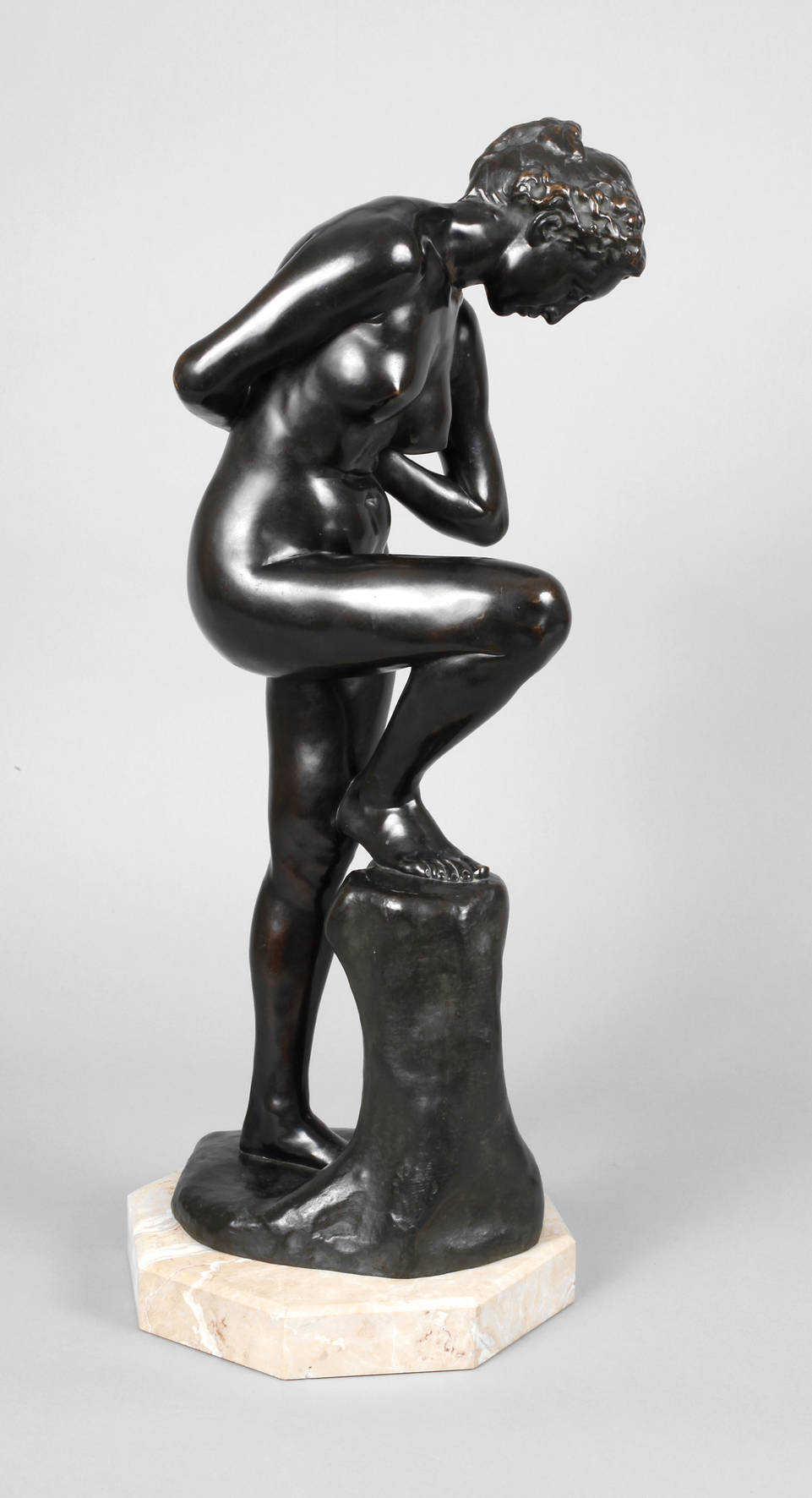 Max Klinger ”Badende, sich im Wsser spiegelnd”