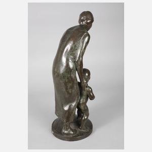 Emil Hub, Mutter mit Kind