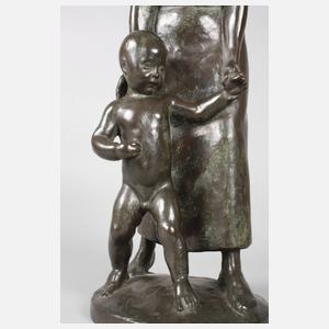 Emil Hub, Mutter mit Kind